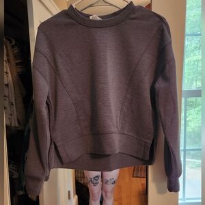 RBX Heathered Blue Crewneck Top